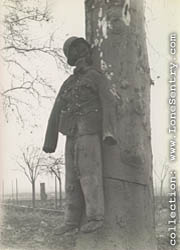 [Dummy soldier, Outside Colmar, France, Feb. 1945]