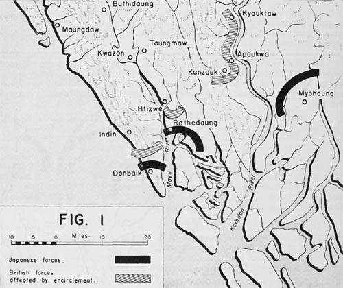 [Figure 1: Japanese Offensive Map]
