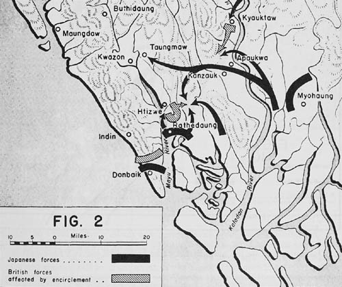 [Figure 2: Japanese Offensive Map]