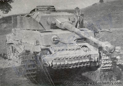 [Panzer IV Destroyed in Italy]