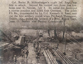 [35th Infantry: bridge construction]