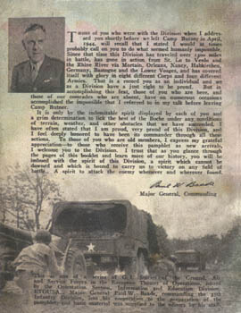 [35th Infantry: inside front cover]