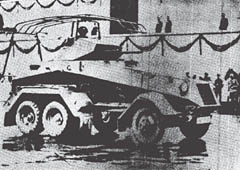 [Figure 2. Medium 6-Wheeler Armored Car]